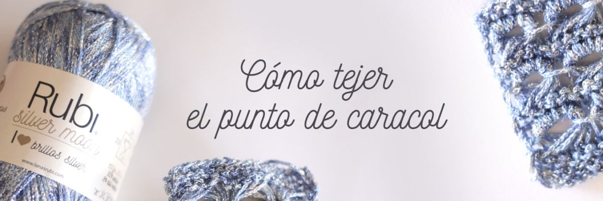 Punto caracol – Rubí Silver Moon