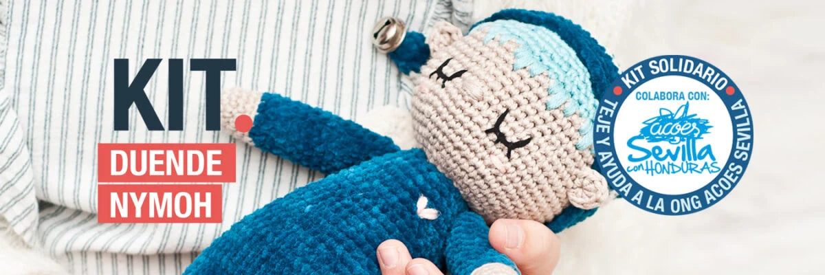Conoce a Nymoh, nuestro amigurumi solidario