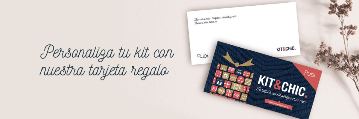 Personaliza tu Kit&Chic con nuestra tarjeta regalo