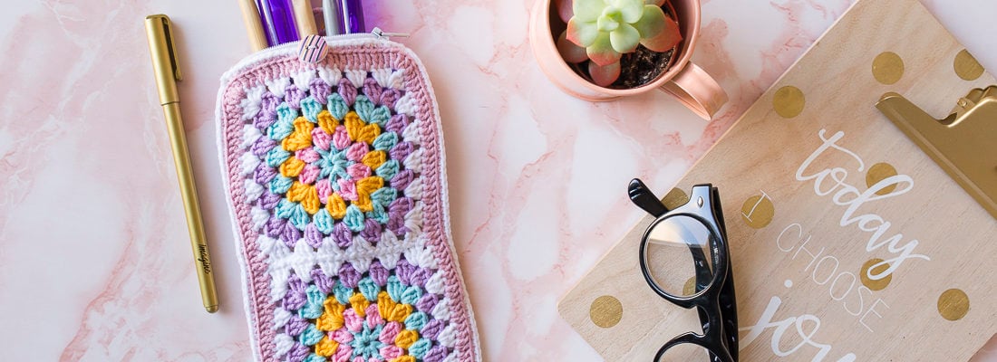 Funda agujas crochet