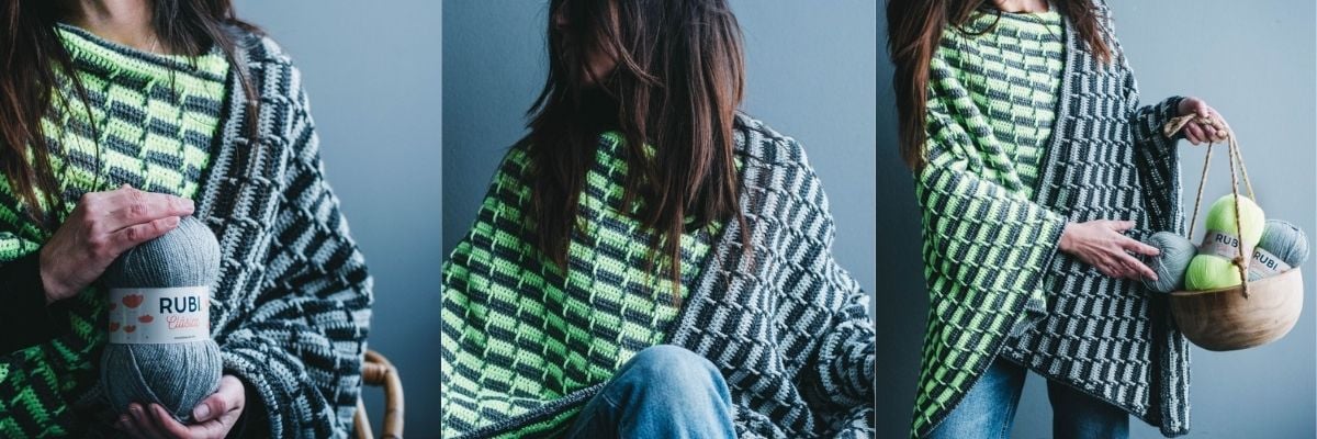 Cómo hacer un poncho de ganchillo