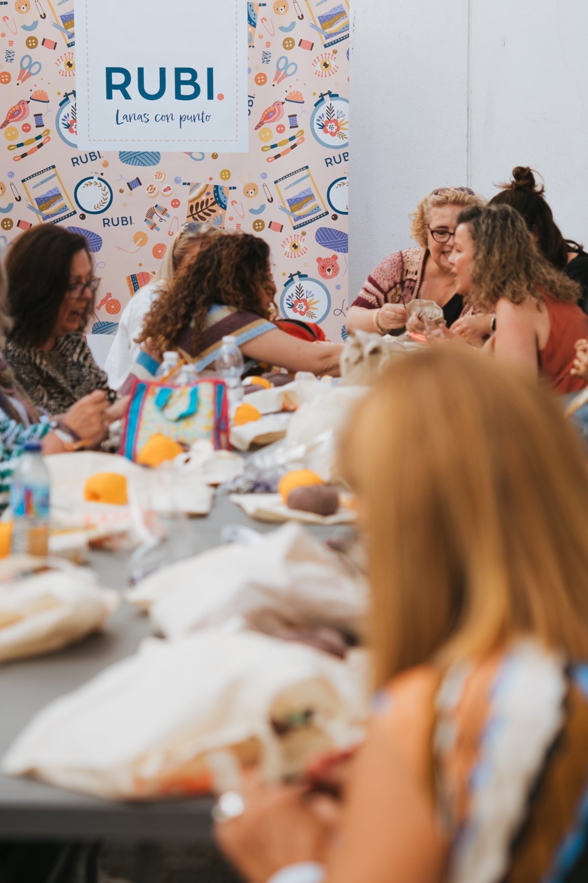 Lanas Rubí en Sevilla Teje 2024