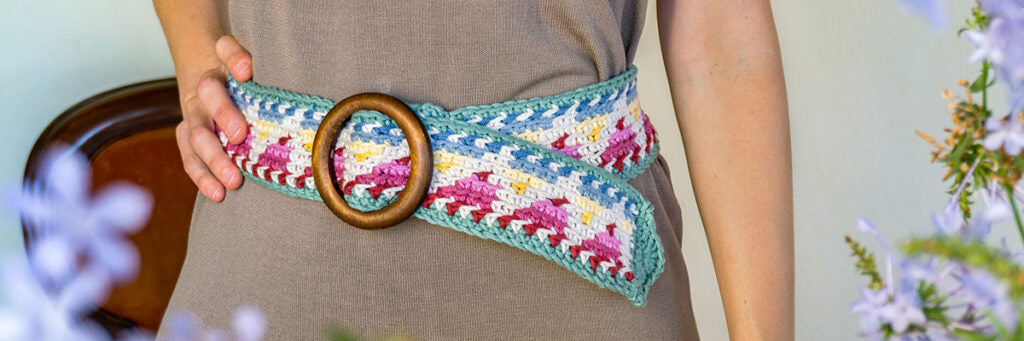Cinturón Tapestry Crochet