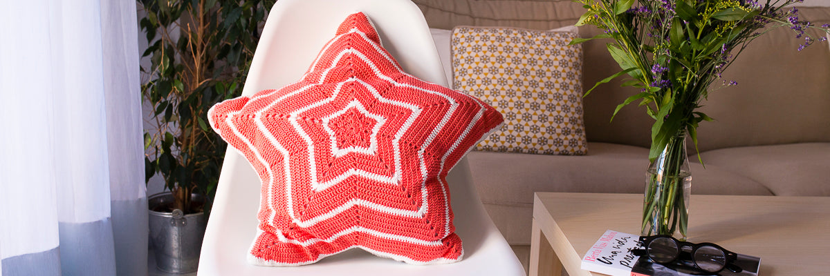 Cojín estrella
