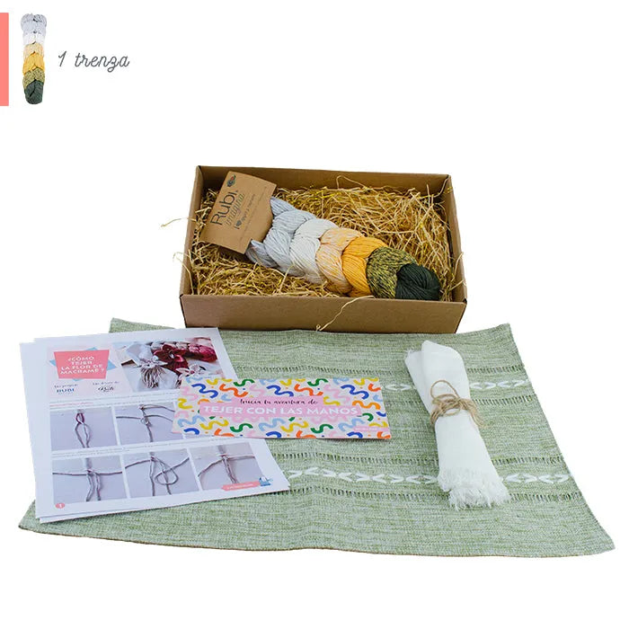 PACK INICIA TU AVENTURA EN TEJER CON LAS MANOS (VR002)