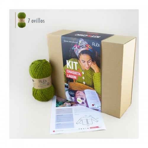 KIT CHAQUETA LAGOM_por Yellow Knit (VK059)