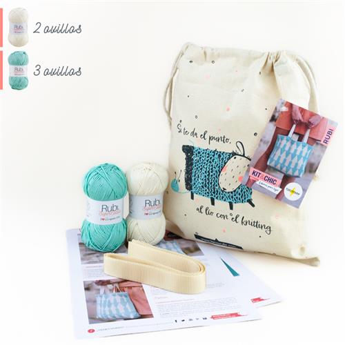 KIT BOLSO FOLLOW US POR POETRYARN (VK061),Bolso verde tapestry crochet