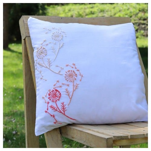 KIT INICIACIÓN AL BORDADO DIENTE DE LEÓN por Itzi Dreams (VK067)