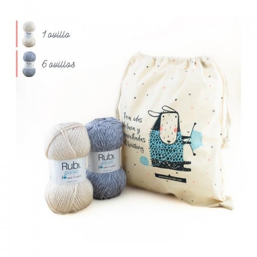KIT BOMBER OXFORD TALLA M-L por Knitting Sheep (VK070M)