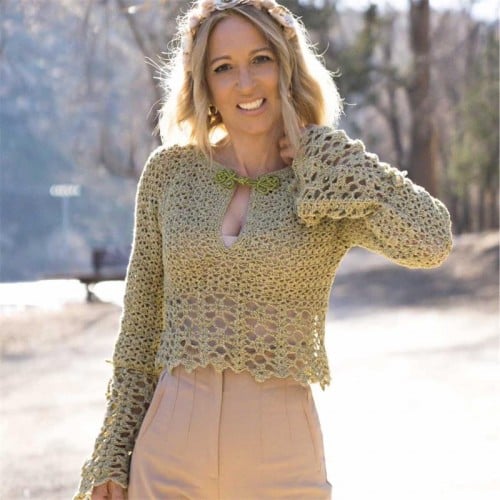KIT BLUSA DALIA por Tejer es de guapas (VK086)