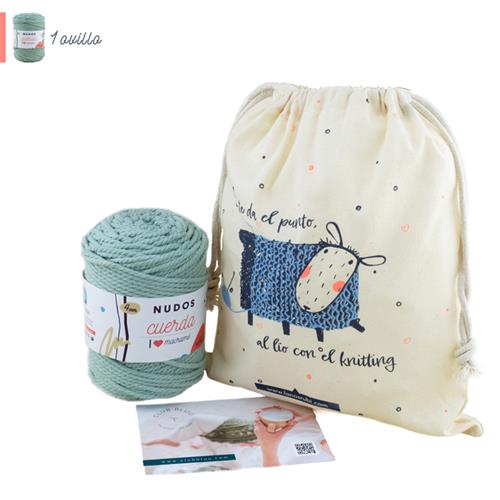 KIT COLGADOR DE SOMBRERO por El Club Bluu (VK090),Colgador sombreros macramé