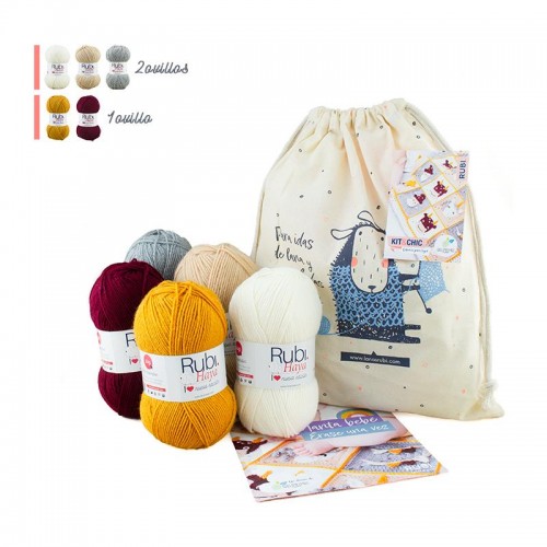 KIT MANTA ERASE UNA VEZ por Gallimelmas (VK091)