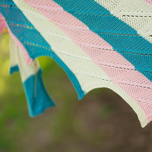 KIT NUEVO CHAL MAVIK_por Xamalo85 (VK098),CHAL TRIÁNGULO ASIMÉTRICO TRICOTADO