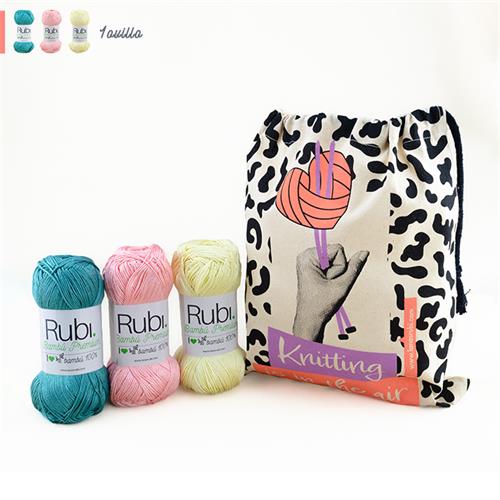 KIT NUEVO CHAL MAVIK_por Xamalo85 (VK098),CHAL TRIÁNGULO ASIMÉTRICO TRICOTADO