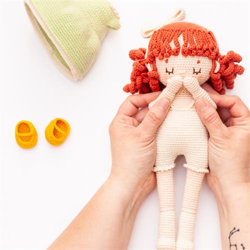 KIT MUÑECA VALENTINA_por Gallimelmas (VK100),AMIGURUMI CON PRENDAS INTERCAMBIABLES