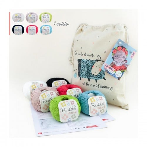 KIT MANTA APEGO ACAPULCO . Patrón diseñado por GALLIMELMAS (VK046)