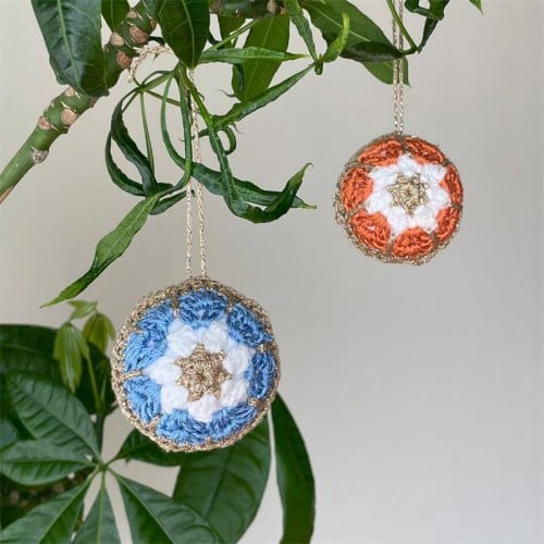 KIT SOLIDARIO 2 BOLAS NAVIDEÑAS_A BENEFICIO ONG ACOES (VK109)