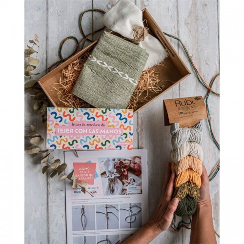 PACK INICIA TU AVENTURA EN TEJER CON LAS MANOS (VR002)