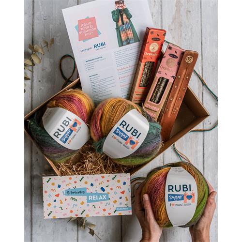 PACK MOMENTOS DE RELAX (VR004),TEJE UNA MAXI BUFANDA