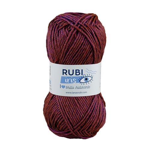 RUBI IRIS (VHA51),Algodón efecto rafia con brillo