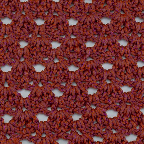 RUBI IRIS (VHA51),Algodón efecto rafia con brillo