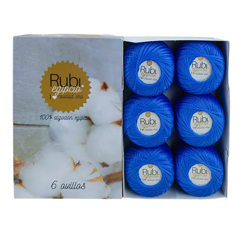 OVILLO PERLE RUBI ORO 8/50 C/.6 (VHO02),Egipcio Mercerizado Gaseado Peinado