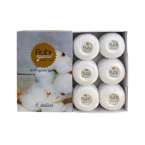 OVILLO PERLE RUBI ORO 16/50 C/6 (VHO07)