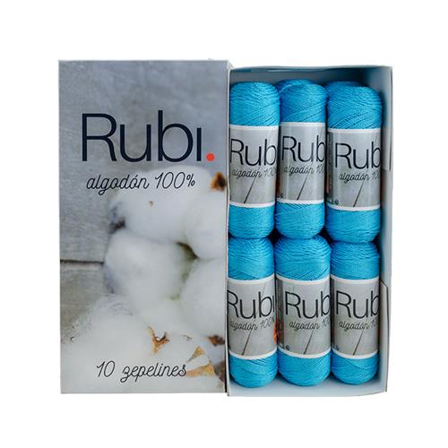 ZEP. PERLE RUBI PLATA COLORES 5/60g. C/12 (VHZ04),Perlé Algodón Mercerizado y cardado