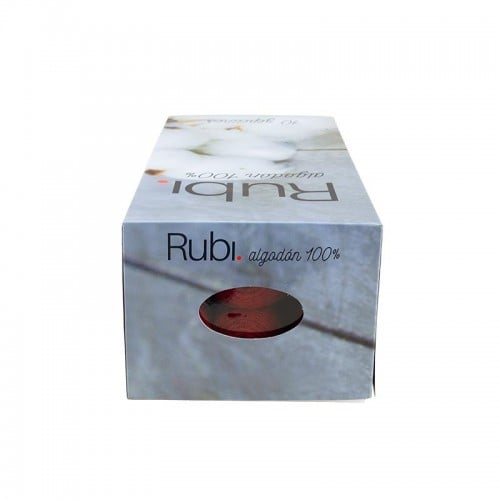 ZEP. PERLE RUBI PLATA COLORES 8/60g. C/12 (VHZ05)