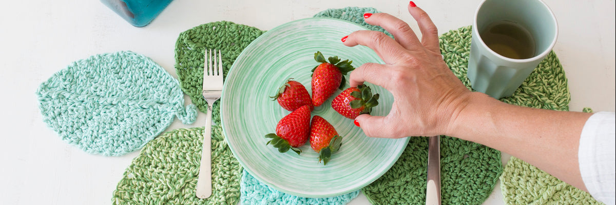 Rubí se sienta a tu mesa: labores para decorar tu mesa