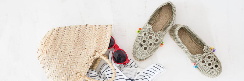 Alpargatas de crochet