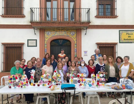 Día mundial de tejer en público 2024