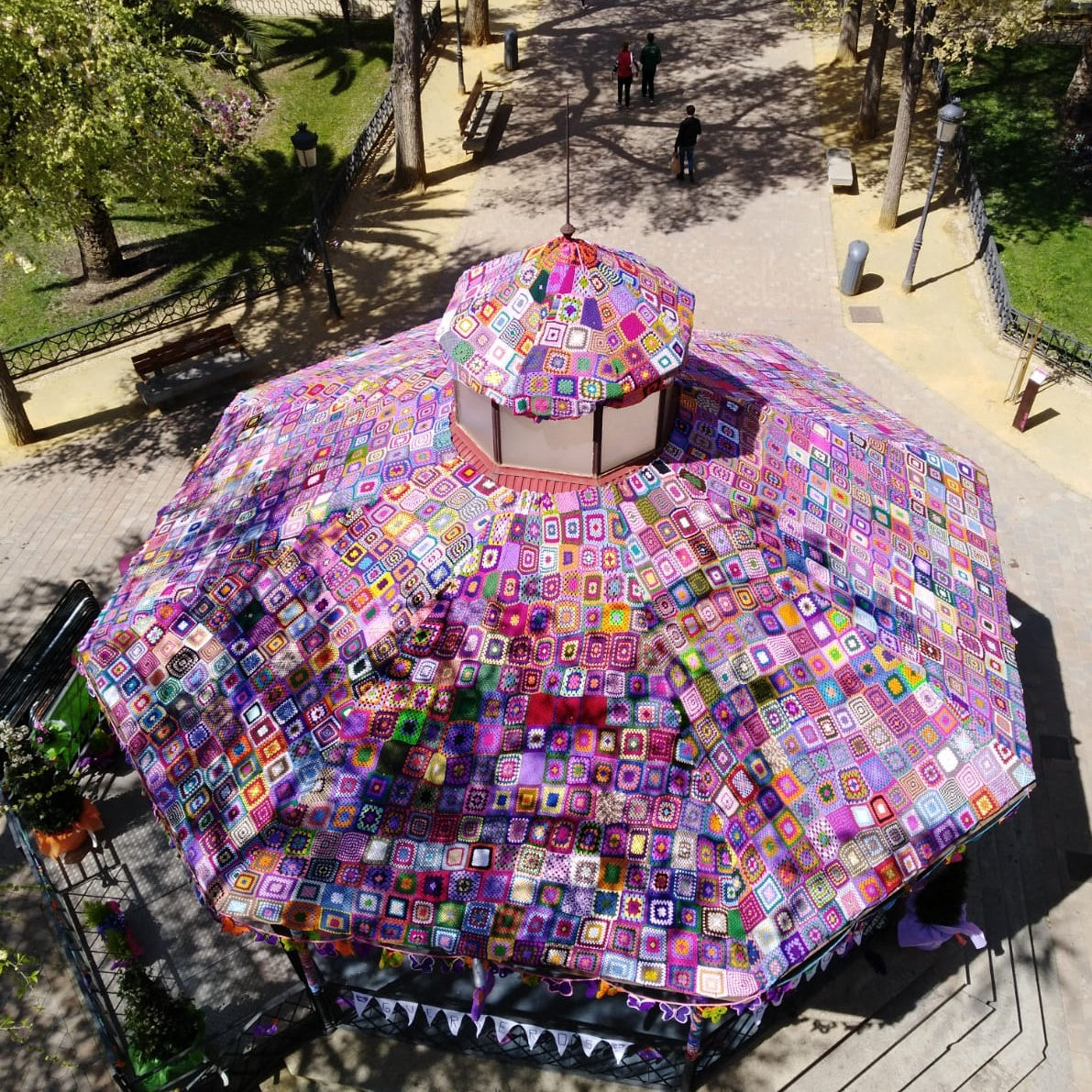Forrando el templete de Ciudad Real por las enfermedades raras