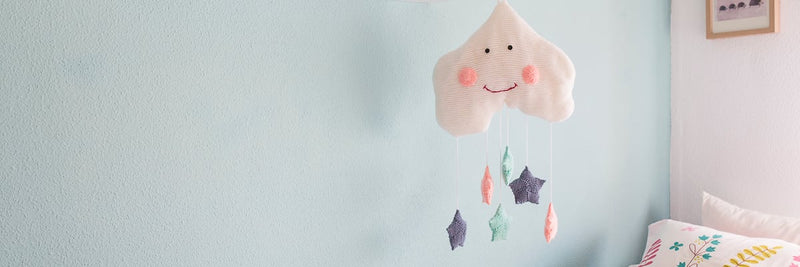 Móvil infantil cloud smile