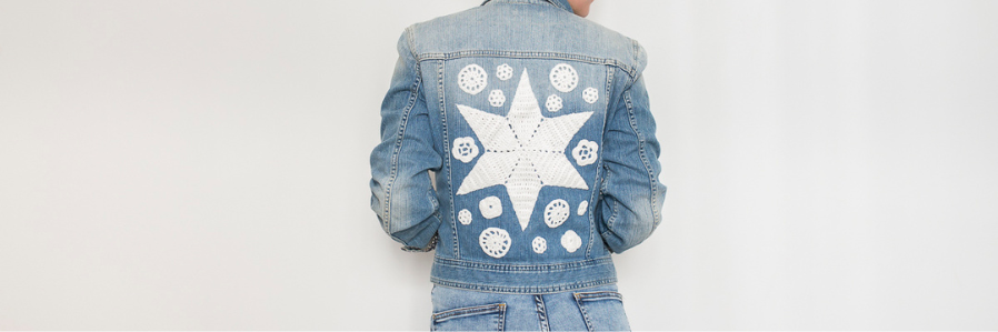 Adornos para chaqueta vaquera