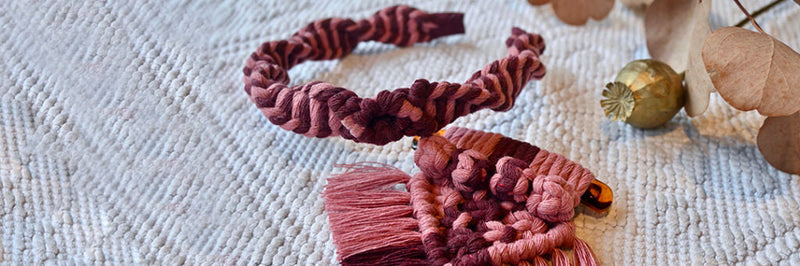 Conjunto de diadema y pasador Loira