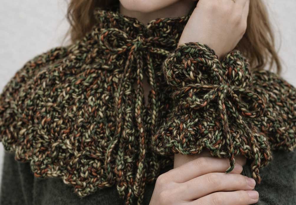 Cuello y puños Wendy