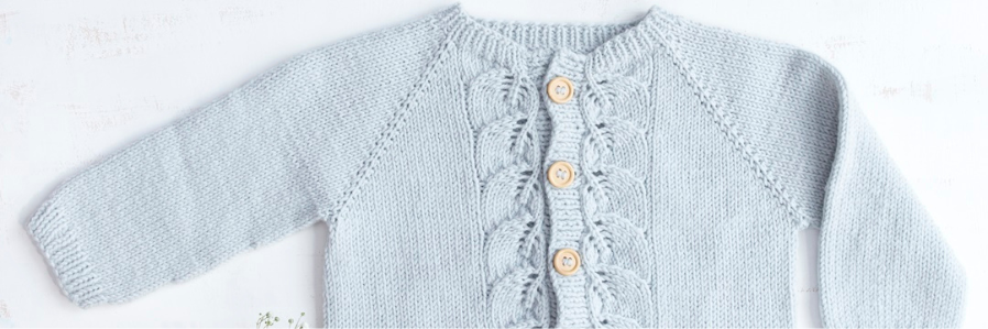 Chaqueta de punto para bebé