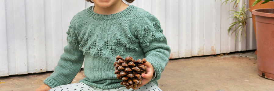 Jersey de lana merino para niño
